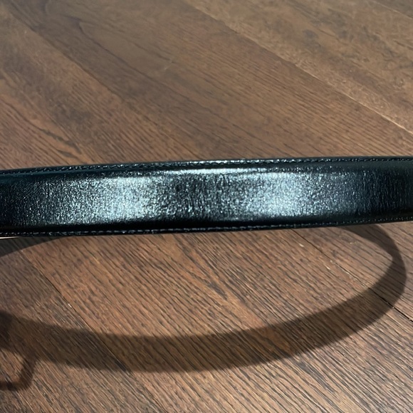Kirkland Black Women’s Belt Black Buckle Size 40 Pants - Picture 3 of 5